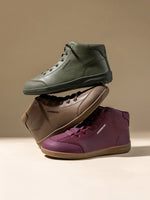 Load image into Gallery viewer, Mid-Top Barefoot Ankle Boots – Wide Toe Minimalist Sneakers
