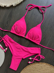 Women's Halter Push Up Bikini | OWNLUXE
