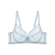 Women's Lace Plus Size Bra (White) | OWNLUXE