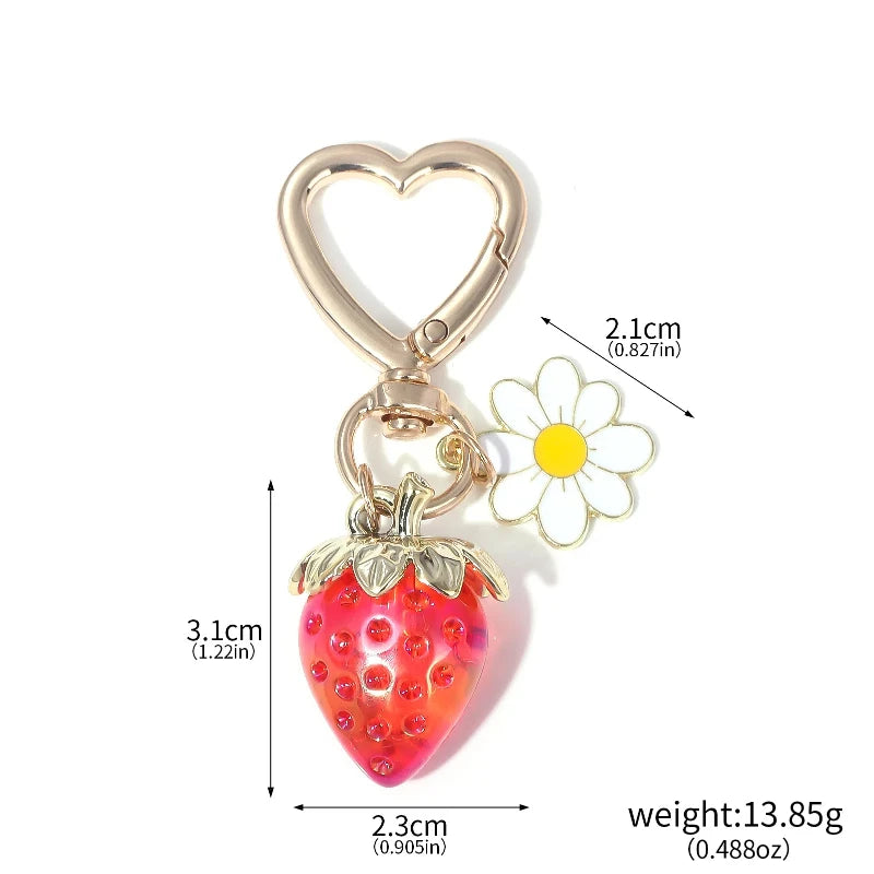 Timeless Heart Keychain for Mom in Stainless Steel