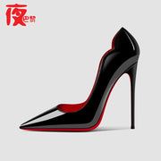High-Heel High Heels (Black & Red) | OWNLUXE