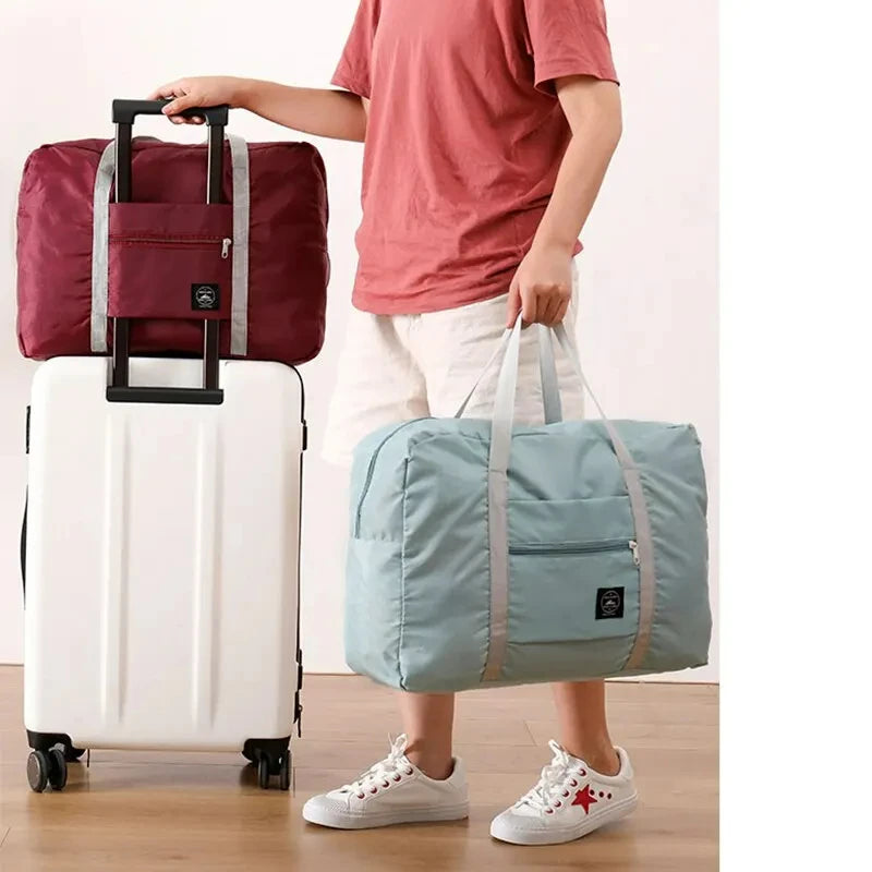 Foldable Oxford Fabric Travel Duffel Bag | OWNLUXE