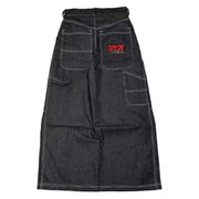 2026 American Trend Straight Jeans - Hip Hop Wide Leg Unisex