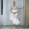 Long-Sleeve Lace Mermaid Wedding Dress | OWNLUXE