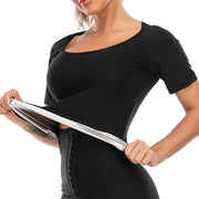 Sauna Sweat Shapewear Top Waist Trainer Shirt
