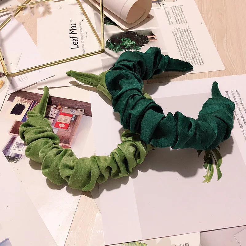 Fashion Spring Hairband Women Individuality Pleated | OWNLUXE
