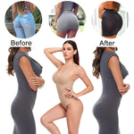 Load image into Gallery viewer, Deep V Shapewear Bodysuit with Built‑In Bra &amp; Thong
