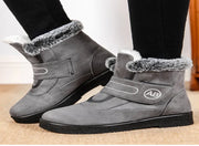 Warm Fur Ankle Boots - Women's Elegant Winter Snow Booties