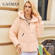 Women's Hooded Jacket (701 Black) | OWNLUXE