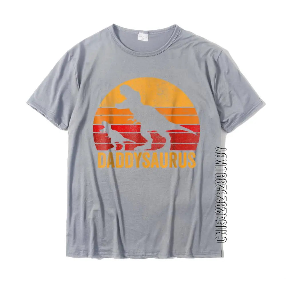 Daddysaurus Father’s Day T-Shirt – Funny Cotton Tee for Dad