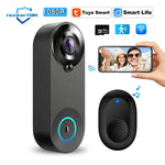 Load image into Gallery viewer, 1080P Wireless Video Doorbell Camera WiFi Smart Door Bell Tuya Smart Home Security Motion Detect Night Vision Intercom Doorbell
