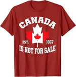 Load image into Gallery viewer, Canada Is Not for Sale&quot; T-Shirt – Wear Your Canadian Pride! 🍁
