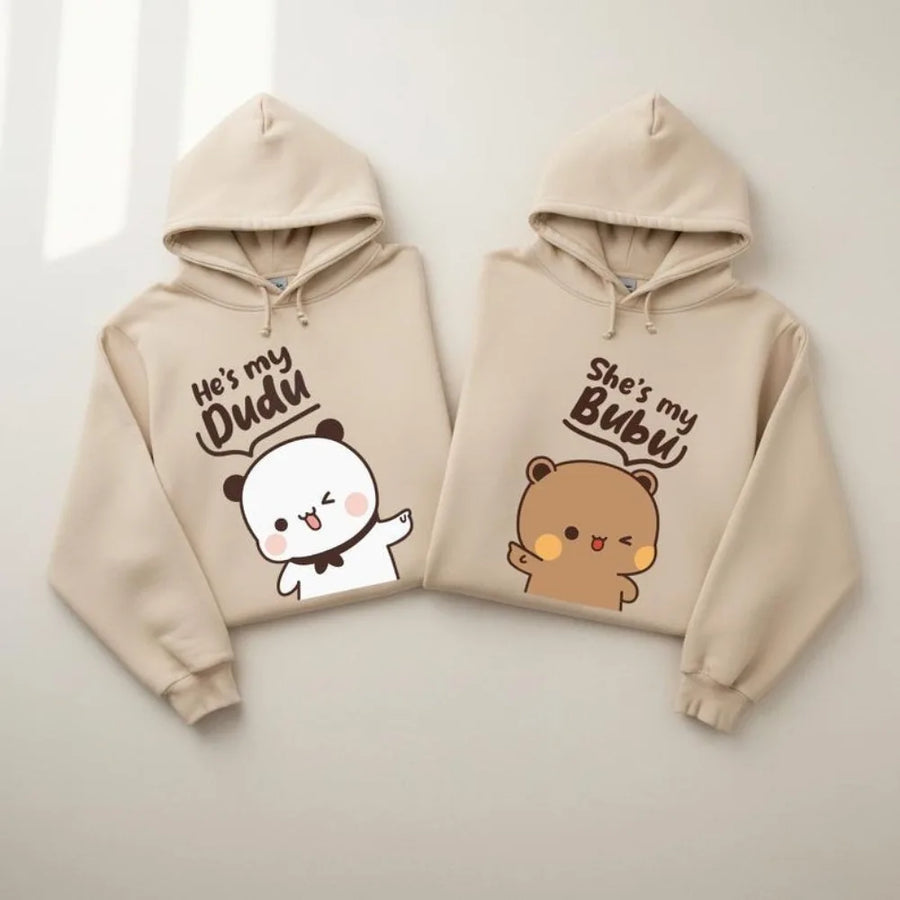 Bubu Dudu Bear Couple Hoodie | OWNLUXE