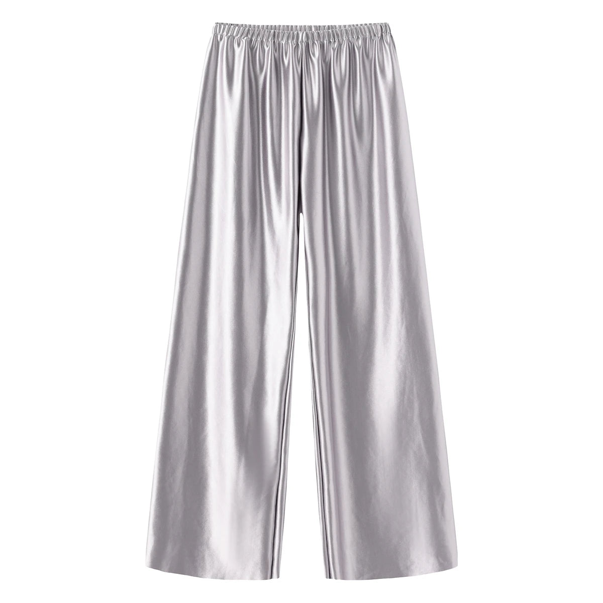 Satin Wide-Leg Pants | OWNLUXE