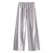 Satin Wide-Leg Pants | OWNLUXE