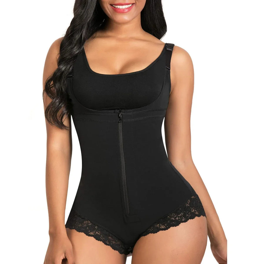 Lace Medium Control Shaping Bodysuit - Smooth Sculpt Shapewear