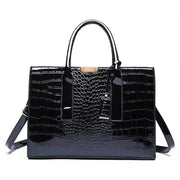 Stylish Patchwork Tote Bag - Soft Microfiber & Chic Sequins