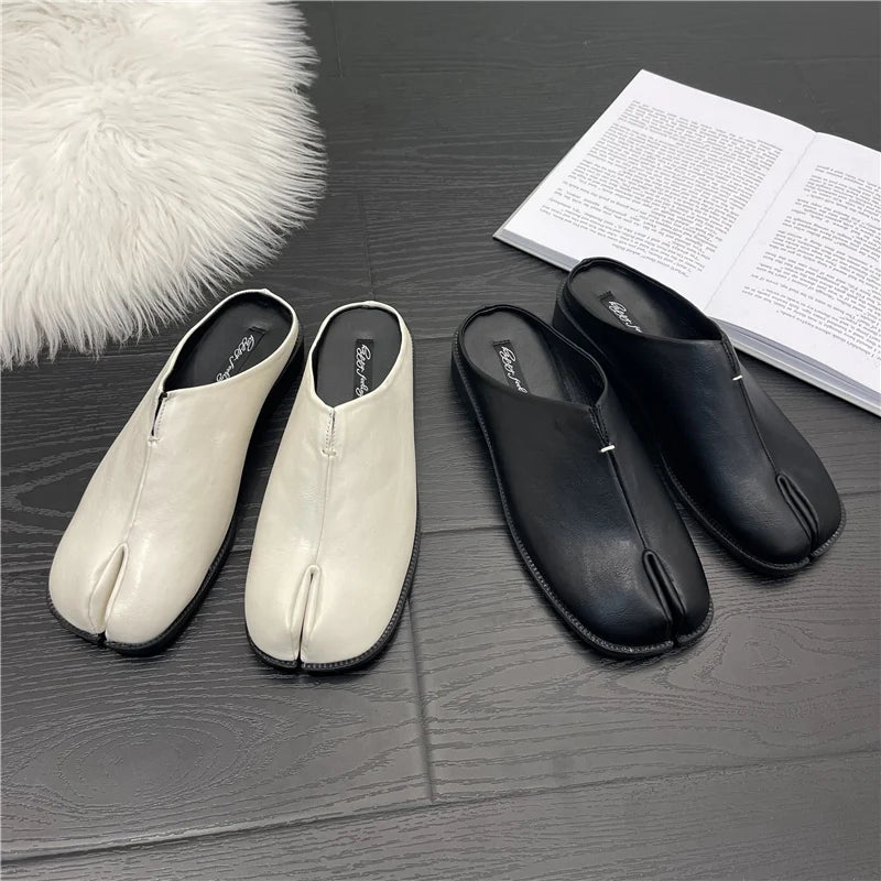 Women's Leather Loafers (Beige) – Shop at OWNLUXE