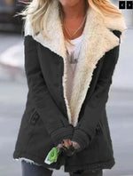 Load image into Gallery viewer, Faux Fur Fleece Coat
