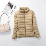 Women Spring Jacket Fashion Short Ultra Lightweight | OWNLUXE