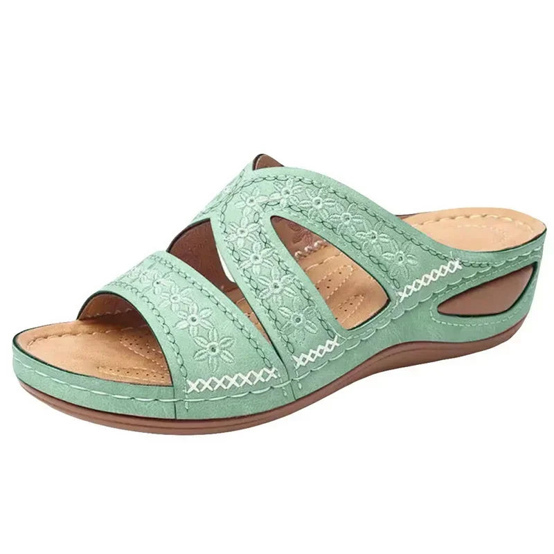 Women's Open Toe Platform Wedge Sandals – Shop at OWNLUXE