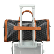 Spacious PU Leather Travel Duffel Bag | OWNLUXE