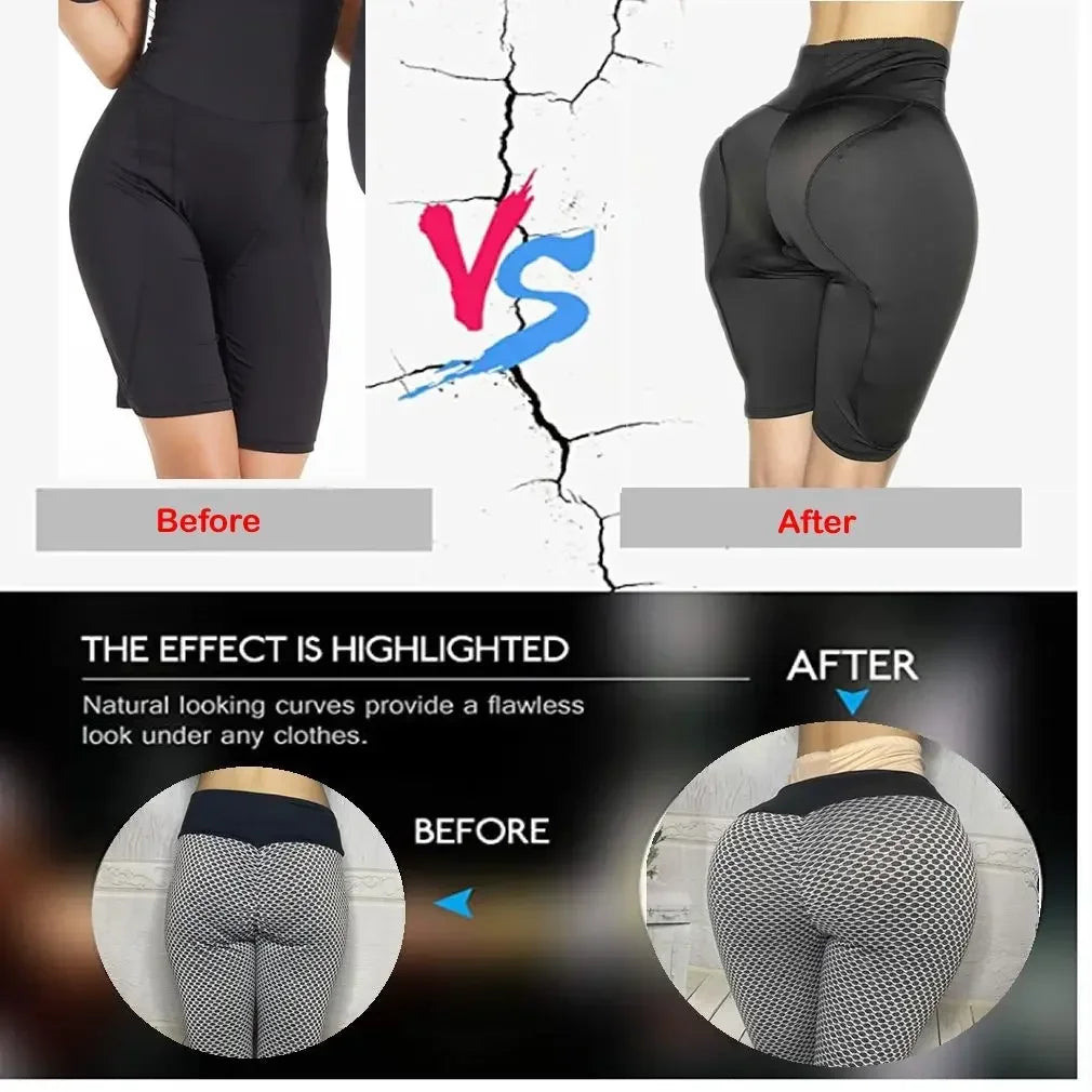 BBL Butt Lifter Shapewear Shorts - Foam Padded Hip Enhancer