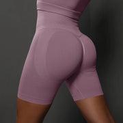 Seamless Yoga Push-Up High-Waist Shorts | OWNLUXE