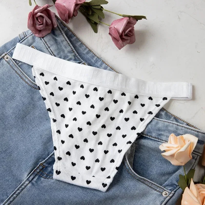 Cotton Print Low-Rise Brief | OWNLUXE