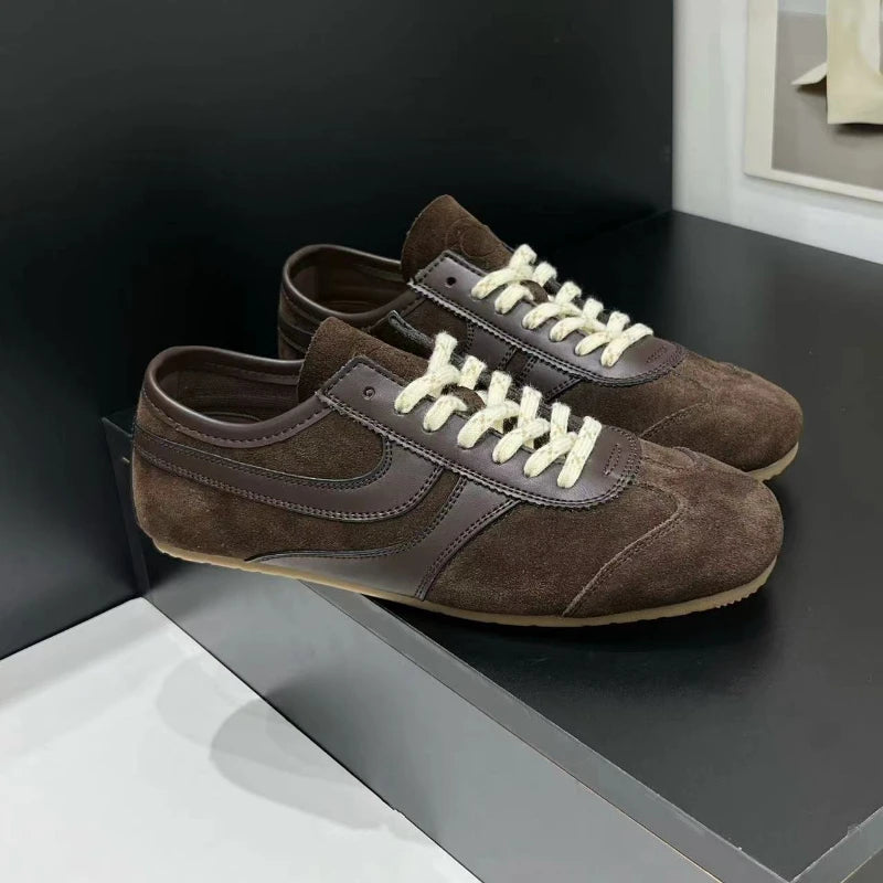 Women's Leather Sneakers Forrest – Shop at OWNLUXE
