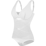 Full Body Shaper Bodysuit - Breathable Tummy Control & Butt Lifter with Mesh Design