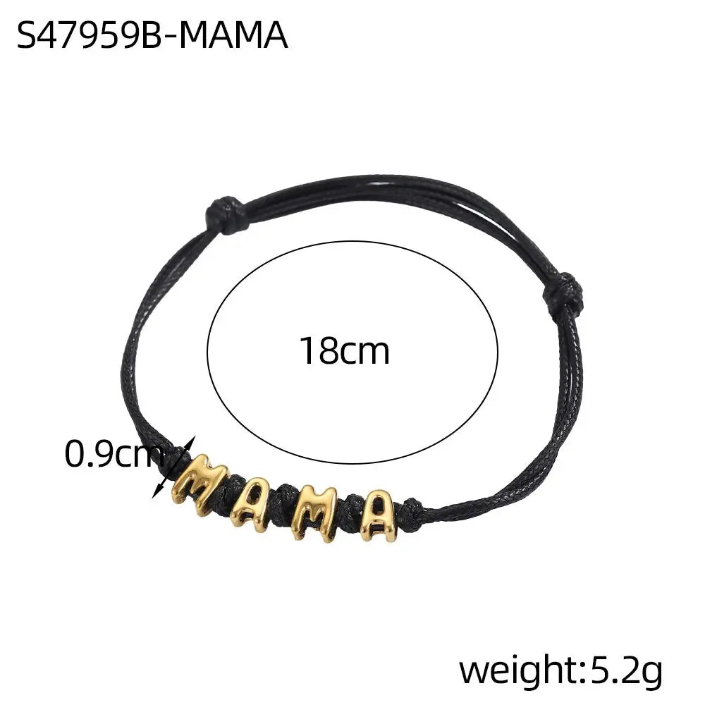 Mama Letter Necklace – Meaningful Everyday Gift (Style 1) | OWNLUXE