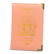 Canada Passport Holder & Travel Organizer – PU Leather Wallet