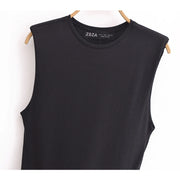 Women's Sleeveless Midi Dress | OWNLUXE