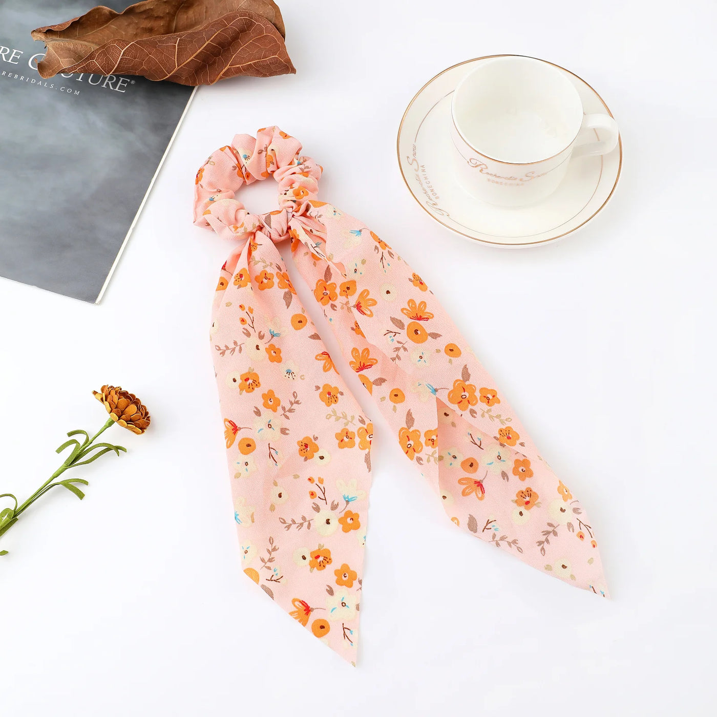 Satin Hair Scarf Scrunchie | OWNLUXE
