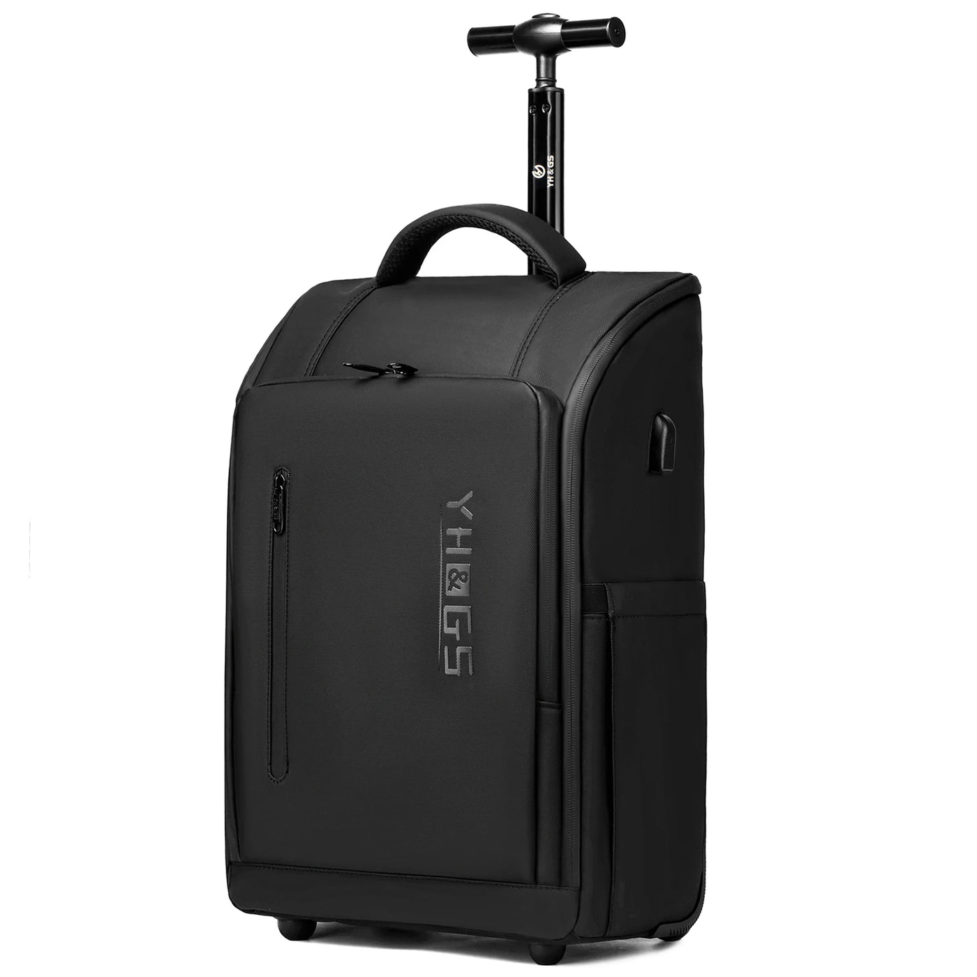 Rolling Travel Backpack Carry-On - Lightweight & Versatile Wheeled Bag