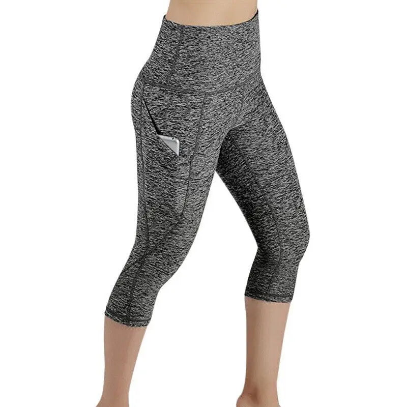 🔹 High-Stretch Pocket Leggings for Women – Yoga & Maternity Comfort | Legging femme extensible avec poches – Confort yoga & maternité