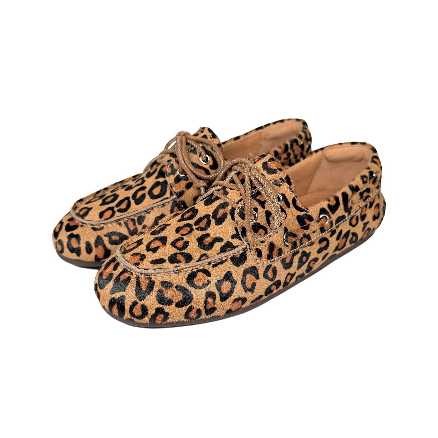 Women's Round Toe Lace Leather Loafers – Shop at OWNLUXE