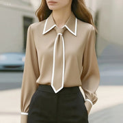 Tie Blouse | OWNLUXE