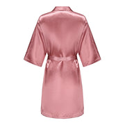 Satin Bridal Robe – Bridesmaid & Wedding Party Bathrobe | OWNLUXE