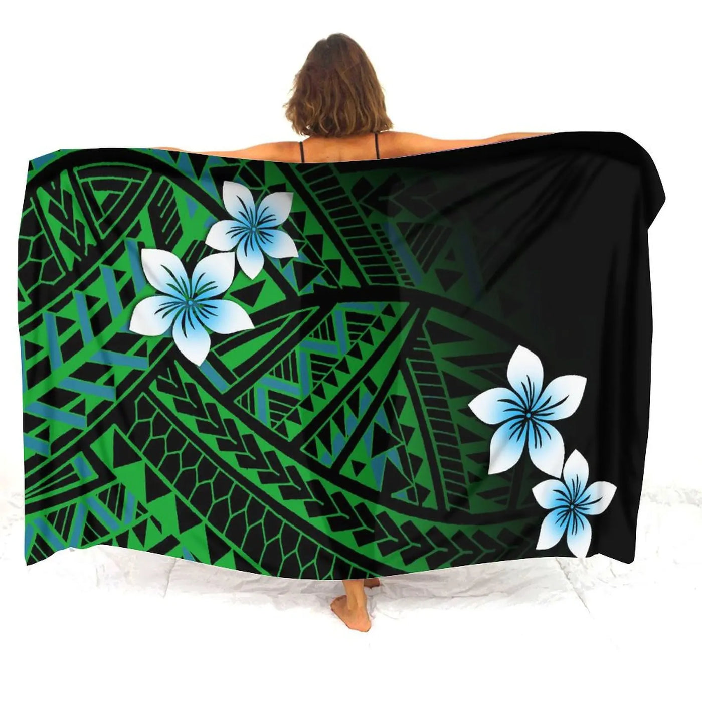 Vintage Printed Swim Cover-Up | OWNLUXE