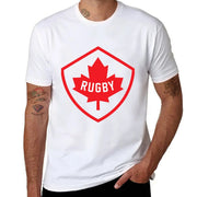 Canada Rugby Graphic T-Shirt – Oversized Plus Size | OWNLUXE