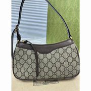 Genuine Cowhide Leather Half-Moon Crossbody Bag - Designer Shoulder Bag | OWNLUXE