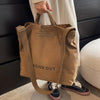 Spacious Canvas Satchel Bag | OWNLUXE