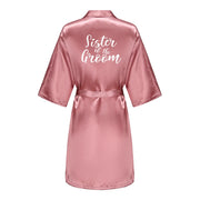 Satin Bridal Robe – Bridesmaid & Wedding Party Bathrobe | OWNLUXE