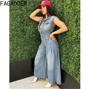 Pocket Patchwork Cargo Relaxed-Fit Jumpsuit | OWNLUXE