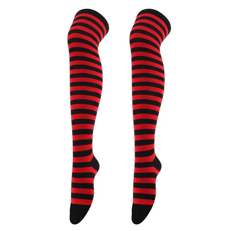 Over Striped Cotton Socks | OWNLUXE