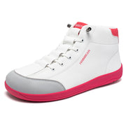 Mid-Top Barefoot Ankle Boots – Wide Toe Minimalist Sneakers
