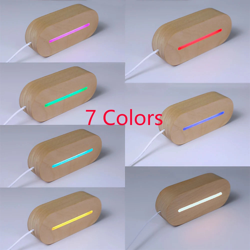 Custom Acrylic Lamp Personalized Photo Text Bedroom | OWNLUXE