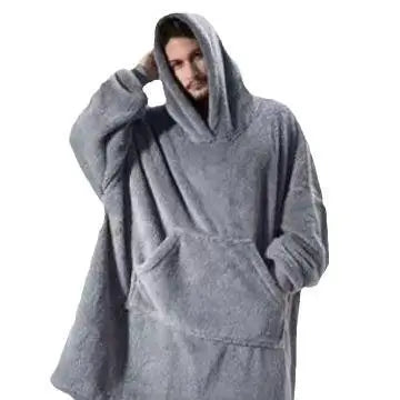 Hooded Fleece-Lined Robe | OWNLUXE